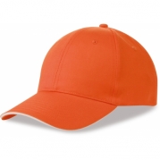 Cappellino baseball personalizzato stampa ricamo arancio K18064A10