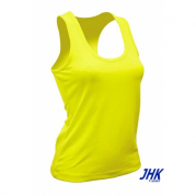 Canottiera sportiva donna tessuto tecnico colore flu giallo sportarbl 51