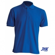 Maglia polo JHK stampa personalizzata blu royal polocean 5